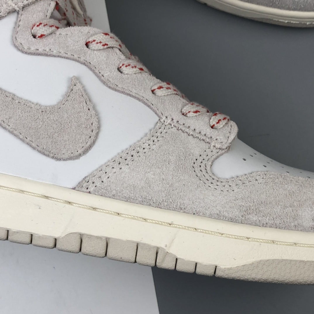 460 Nike SB Dunk Low “Strawberry Cough”耐克SB高帮休闲板鞋 国外限定  奶油白 CW3092-100