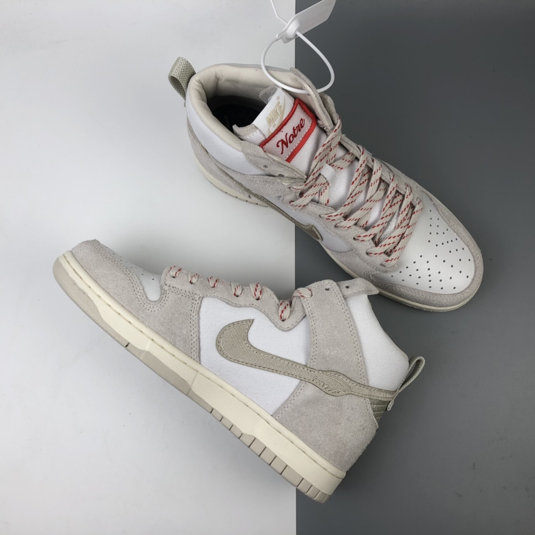 460 Nike SB Dunk Low “Strawberry Cough”耐克SB高帮休闲板鞋 国外限定  奶油白 CW3092-100
