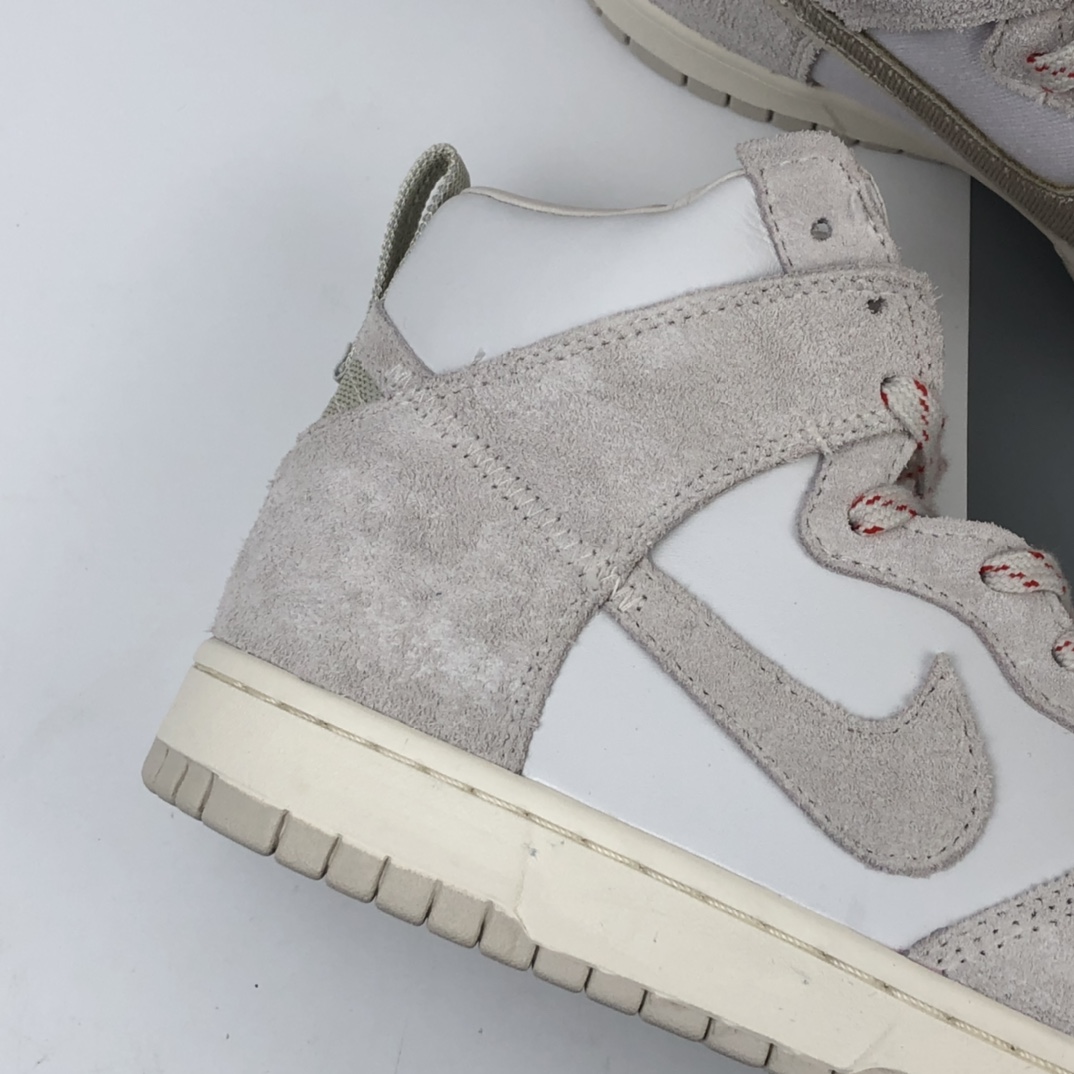 460 Nike SB Dunk Low “Strawberry Cough”耐克SB高帮休闲板鞋 国外限定  奶油白 CW3092-100