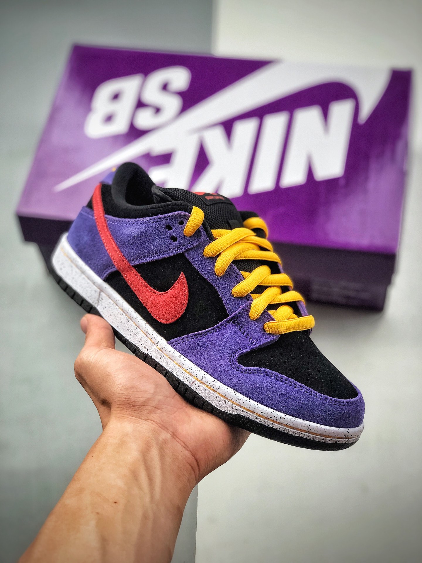320 Nike Dunk SB Low SP Brazil 葡萄紫葡萄紫 BQ6817-008
