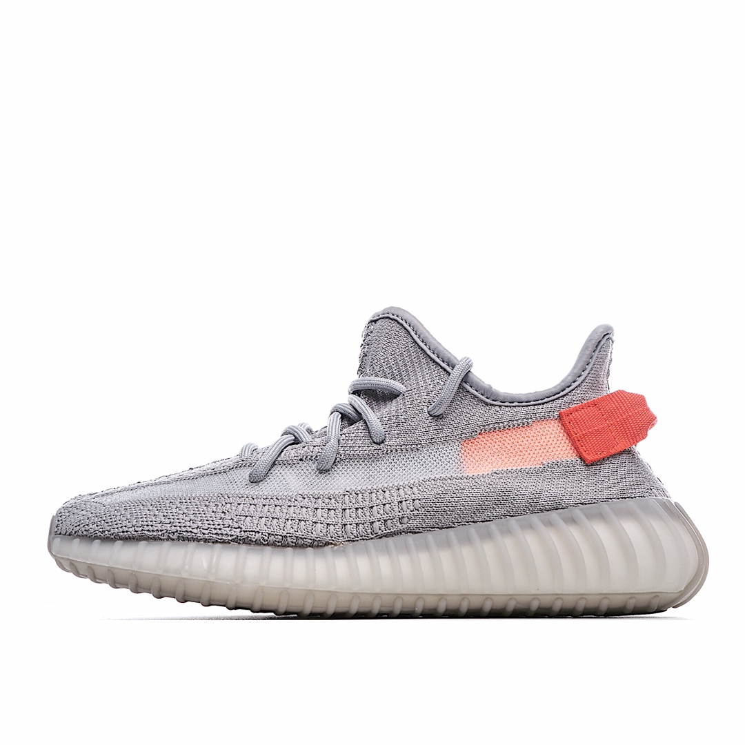 H0 真爆版本Adidas 阿迪达斯 Yeezy Boost 350V2 椰子 尾灯 超弹力BOOST爆米花中底 脚感无可挑剔