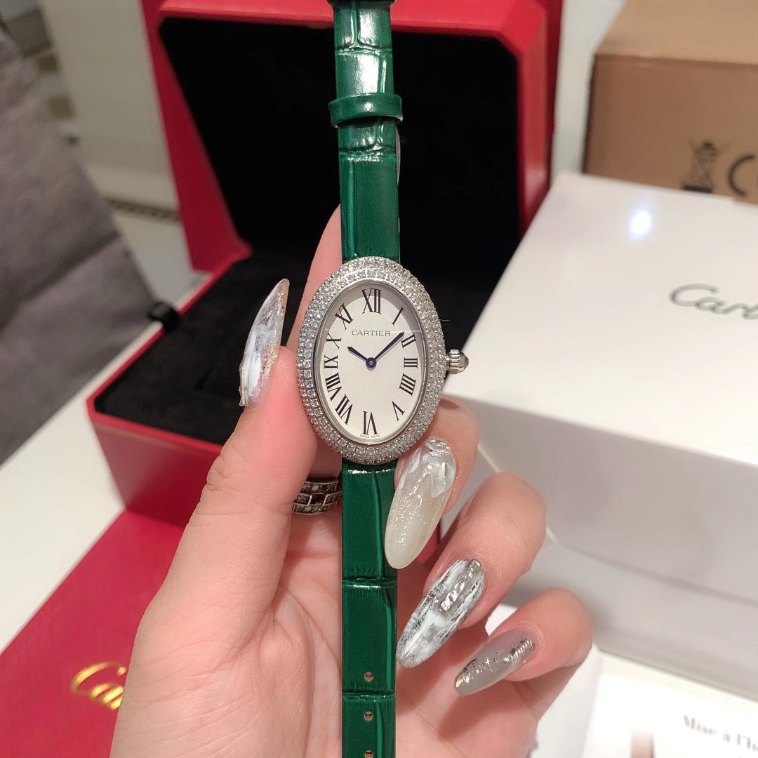 Cartier 卡地亚Baignoire浴缸系列腕表