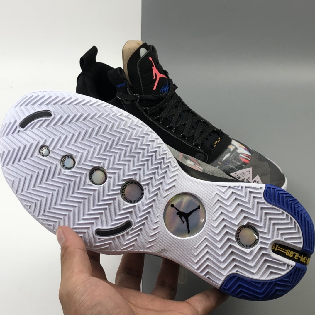 320 Air Jordan XXXIV Low ”NOTHING BUT NET” PF AJ34 乔34低帮 迷彩涂鸦 未来概念轻量化篮球鞋 CZ7746-008