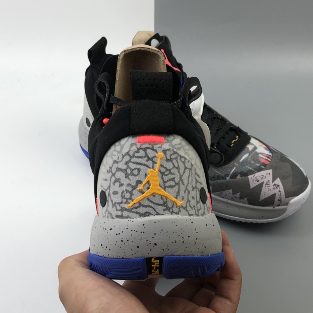 320 Air Jordan XXXIV Low ”NOTHING BUT NET” PF AJ34 乔34低帮 迷彩涂鸦 未来概念轻量化篮球鞋 CZ7746-008