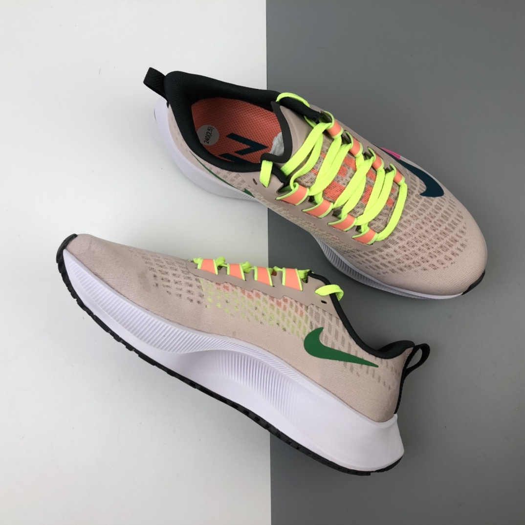 270 Nike Air Zoom Pegasus 37 Prm 耐克网面透气女子跑鞋 CQ9977-600
