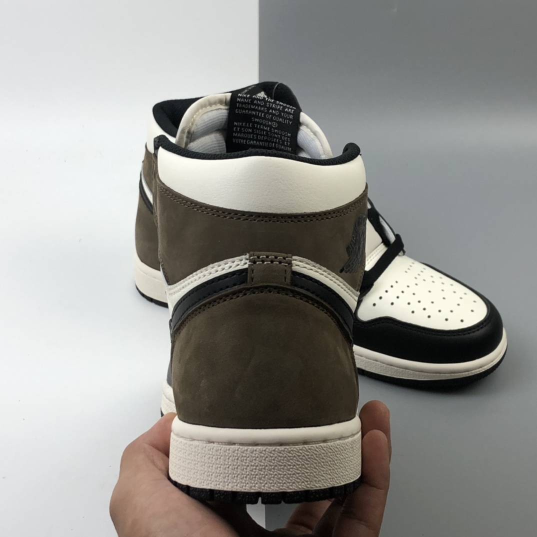 430 ST版本 Air Jordan 1 High OG“Dark Mocha”乔丹一代篮球鞋 摩卡 小倒钩 555088-105