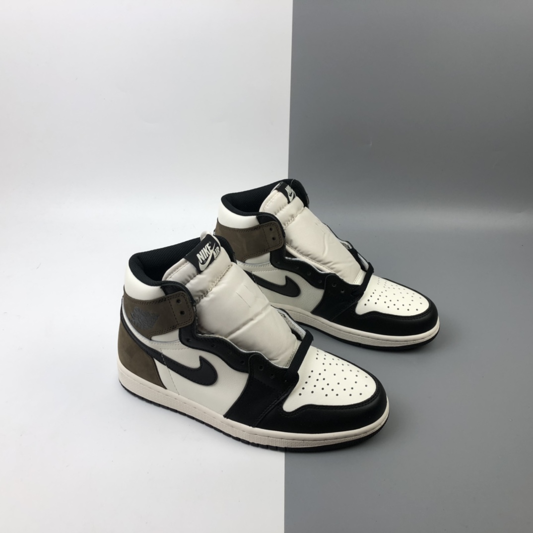430 ST版本 Air Jordan 1 High OG“Dark Mocha”乔丹一代篮球鞋 摩卡 小倒钩 555088-105
