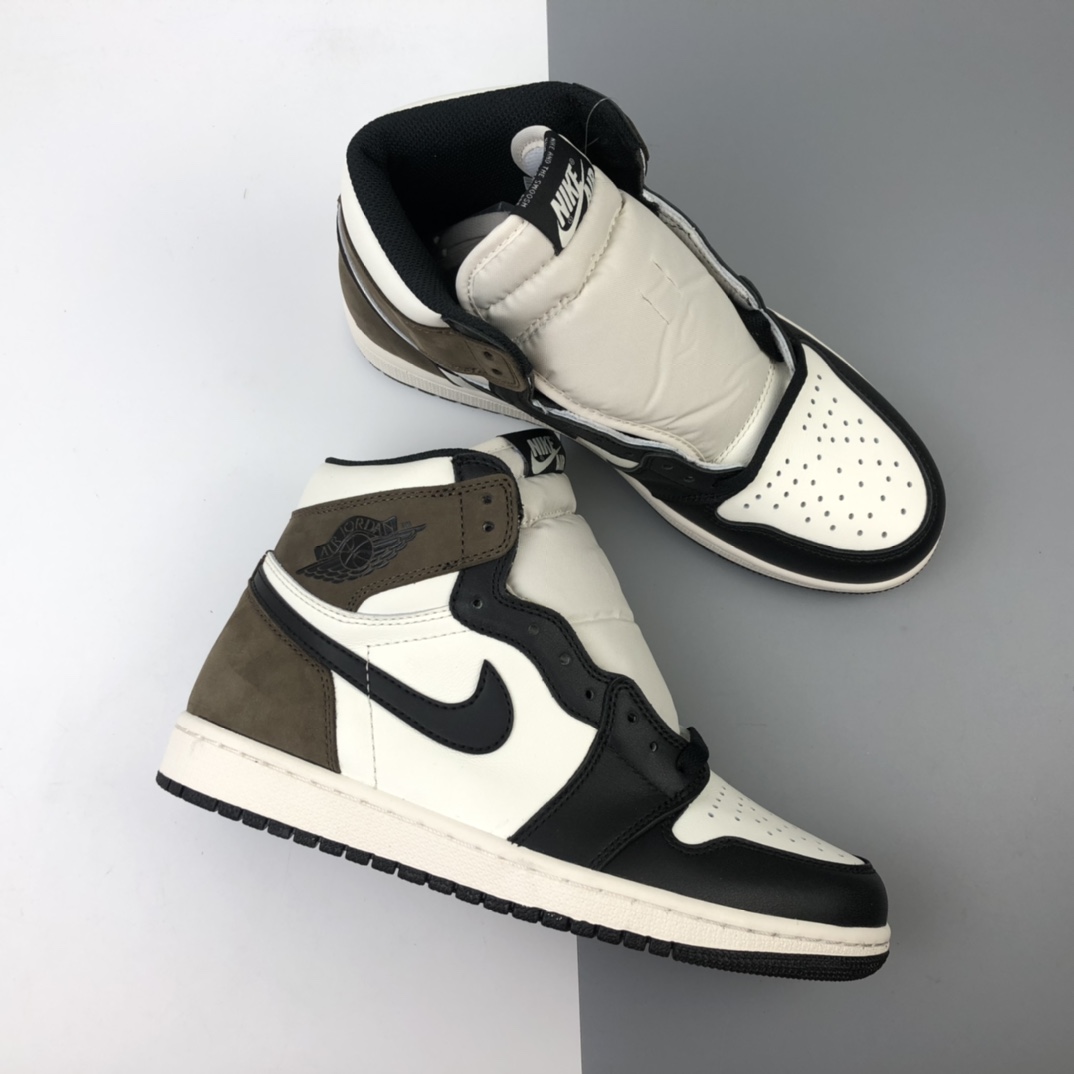 430 ST版本 Air Jordan 1 High OG“Dark Mocha”乔丹一代篮球鞋 摩卡 小倒钩 555088-105