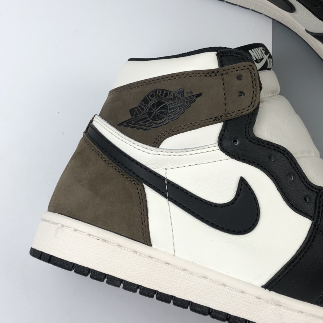 430 ST版本 Air Jordan 1 High OG“Dark Mocha”乔丹一代篮球鞋 摩卡 小倒钩 555088-105