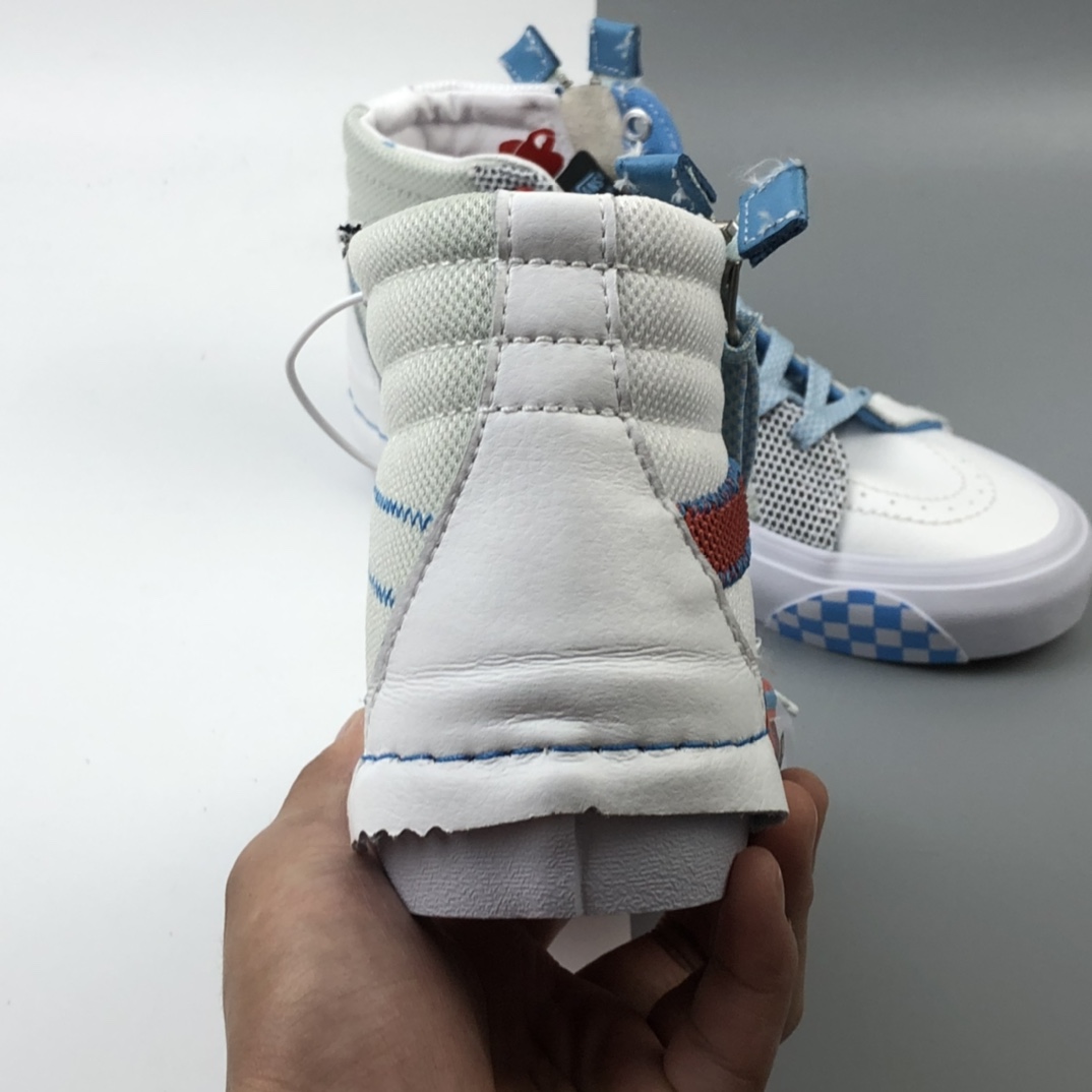 260 Vans Vault Sk8-Hi Cap LX 解构主义高帮帆布硫化板鞋 VN0A3WM124C