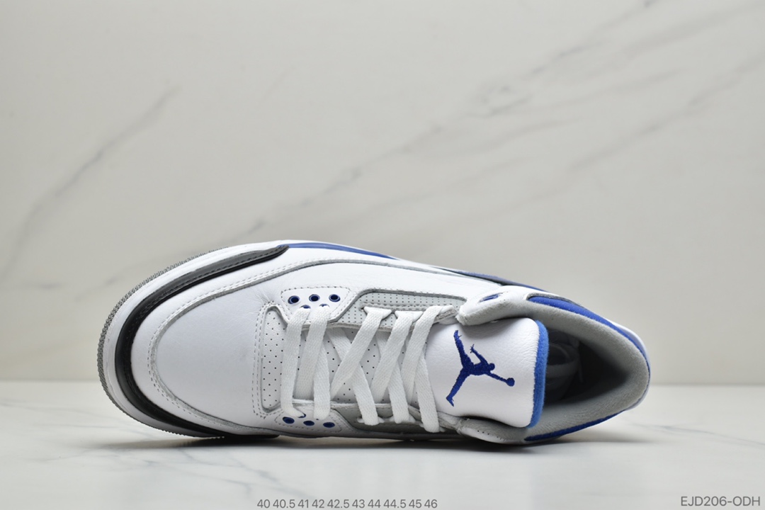 350 公司级Fragment Design x Air Jordan 3 整双鞋以经典百搭的黑白主题呈现货号DA3595-100