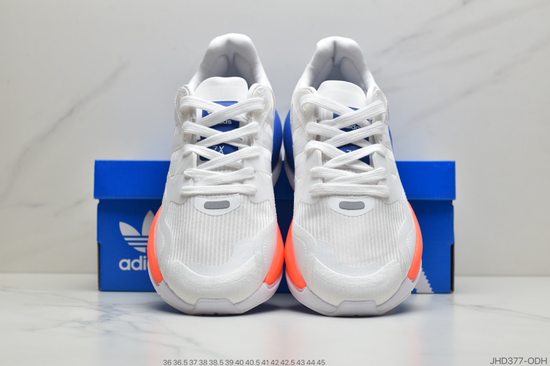 190 公司级 ZX Alkyne Boost 易烊千玺同款 爆米花中底 复古运动休闲跑步鞋 货号：FV2315