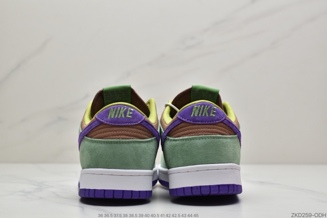 270 公司级耐克Nike Dunk Low SP “Veneer” 棕绿 扣篮系列复古低帮休闲运动滑板板鞋DA1469-200