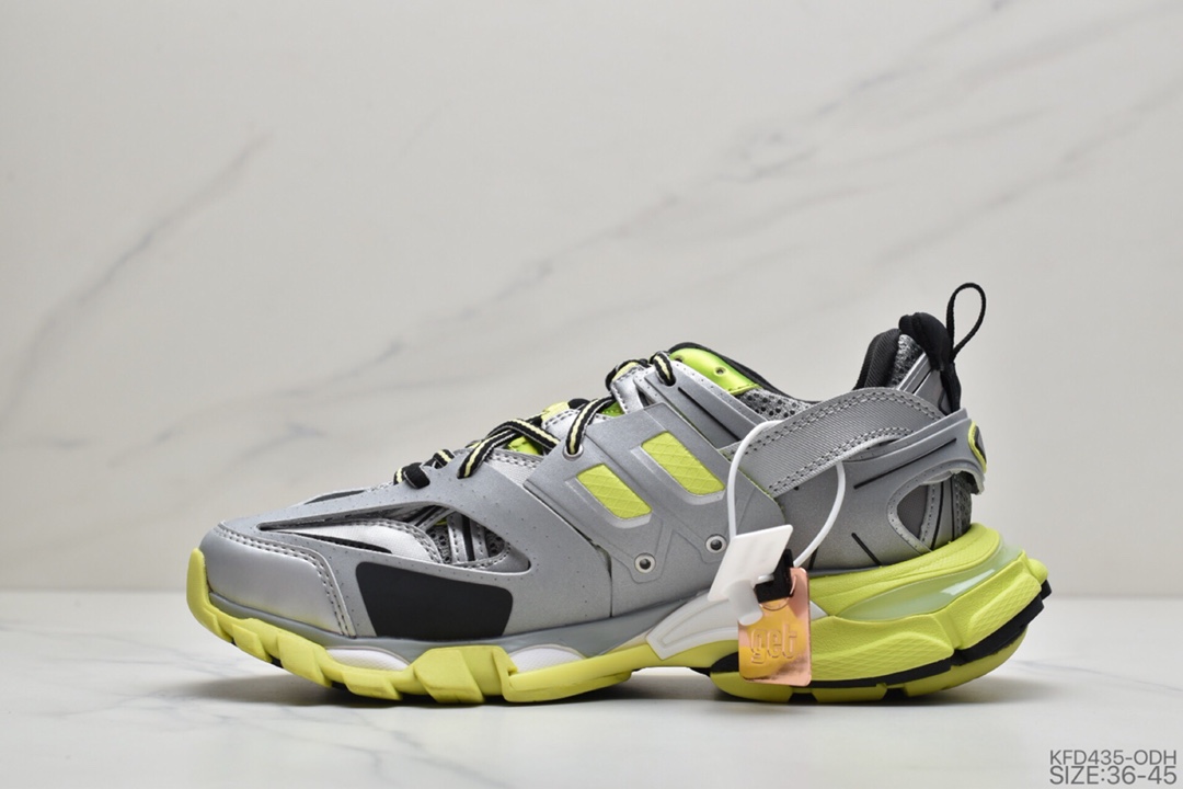 480 巴黎世家BALENCIAGA Track LED Trainers 3.0代复古野跑姥爹潮流百搭慢跑鞋 货号:542436 W1GC1 1230