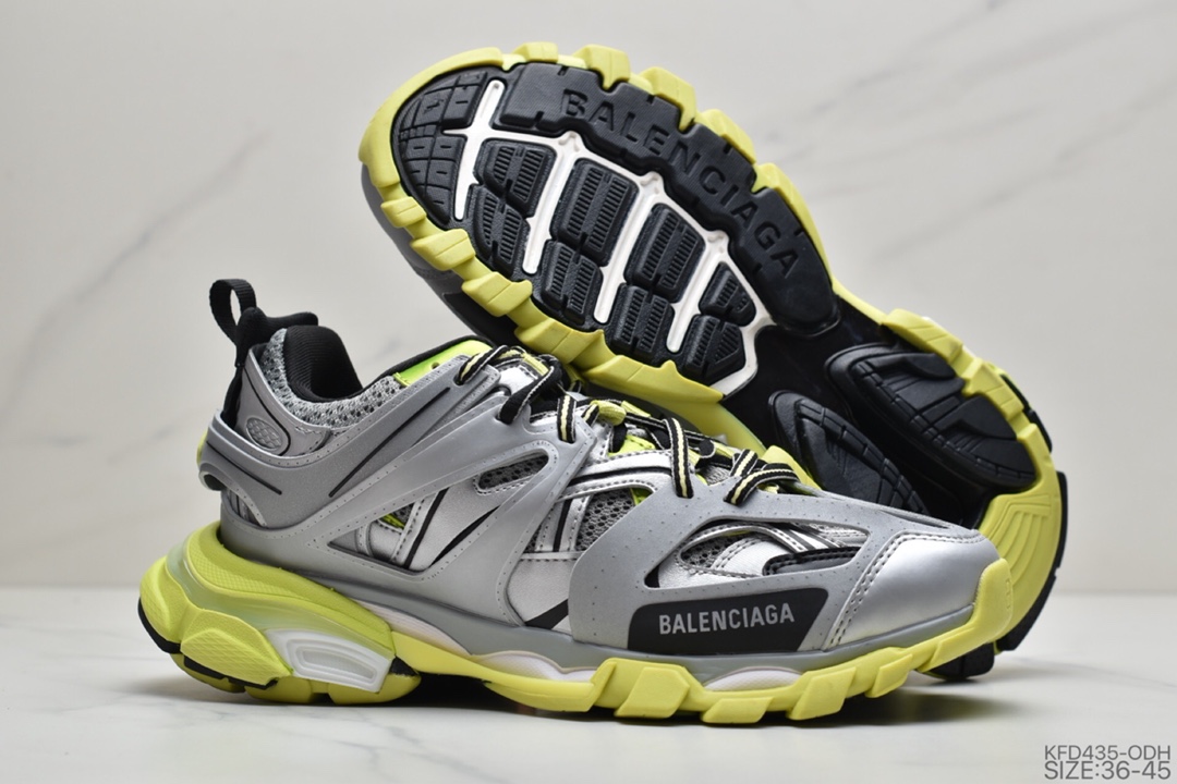 480 巴黎世家BALENCIAGA Track LED Trainers 3.0代复古野跑姥爹潮流百搭慢跑鞋 货号:542436 W1GC1 1230