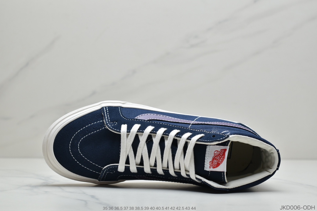 160 公司级范斯Vans SK8-Hi高帮经典款帆布鞋滑板鞋VN0A4BVB20T高帮男女鞋休闲帆布鞋板鞋