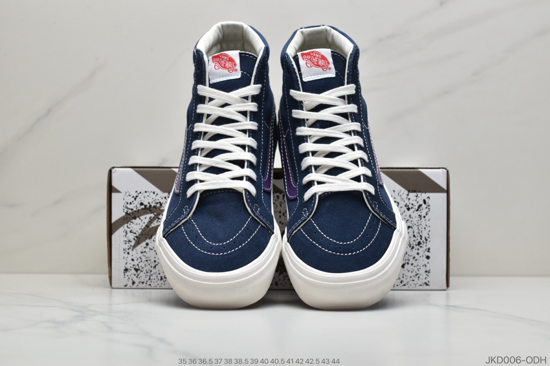 160 公司级范斯Vans SK8-Hi高帮经典款帆布鞋滑板鞋VN0A4BVB20T高帮男女鞋休闲帆布鞋板鞋
