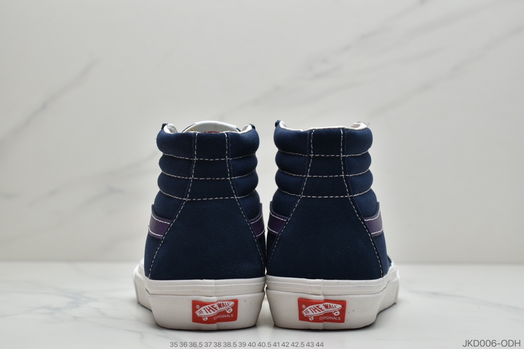 160 公司级范斯Vans SK8-Hi高帮经典款帆布鞋滑板鞋VN0A4BVB20T高帮男女鞋休闲帆布鞋板鞋