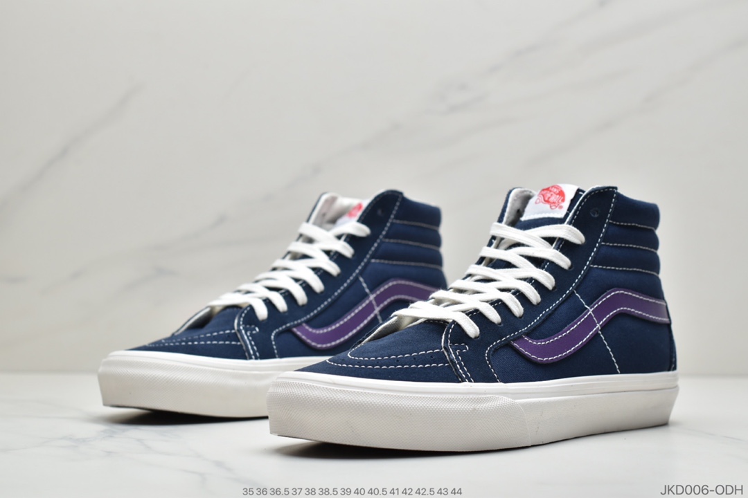 160 公司级范斯Vans SK8-Hi高帮经典款帆布鞋滑板鞋VN0A4BVB20T高帮男女鞋休闲帆布鞋板鞋