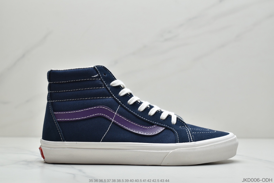 160 公司级范斯Vans SK8-Hi高帮经典款帆布鞋滑板鞋VN0A4BVB20T高帮男女鞋休闲帆布鞋板鞋