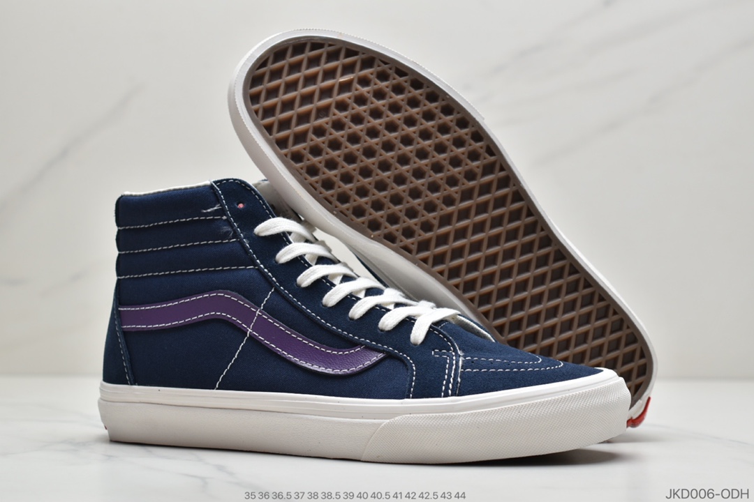 160 公司级范斯Vans SK8-Hi高帮经典款帆布鞋滑板鞋VN0A4BVB20T高帮男女鞋休闲帆布鞋板鞋