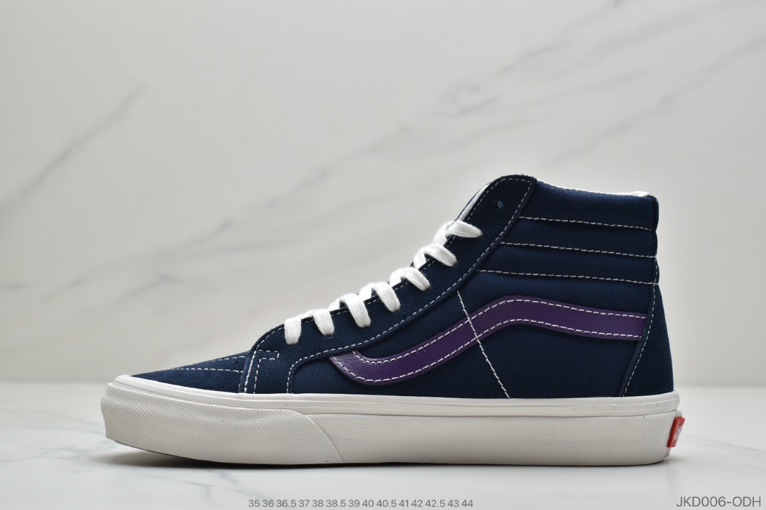 160 公司级范斯Vans SK8-Hi高帮经典款帆布鞋滑板鞋VN0A4BVB20T高帮男女鞋休闲帆布鞋板鞋