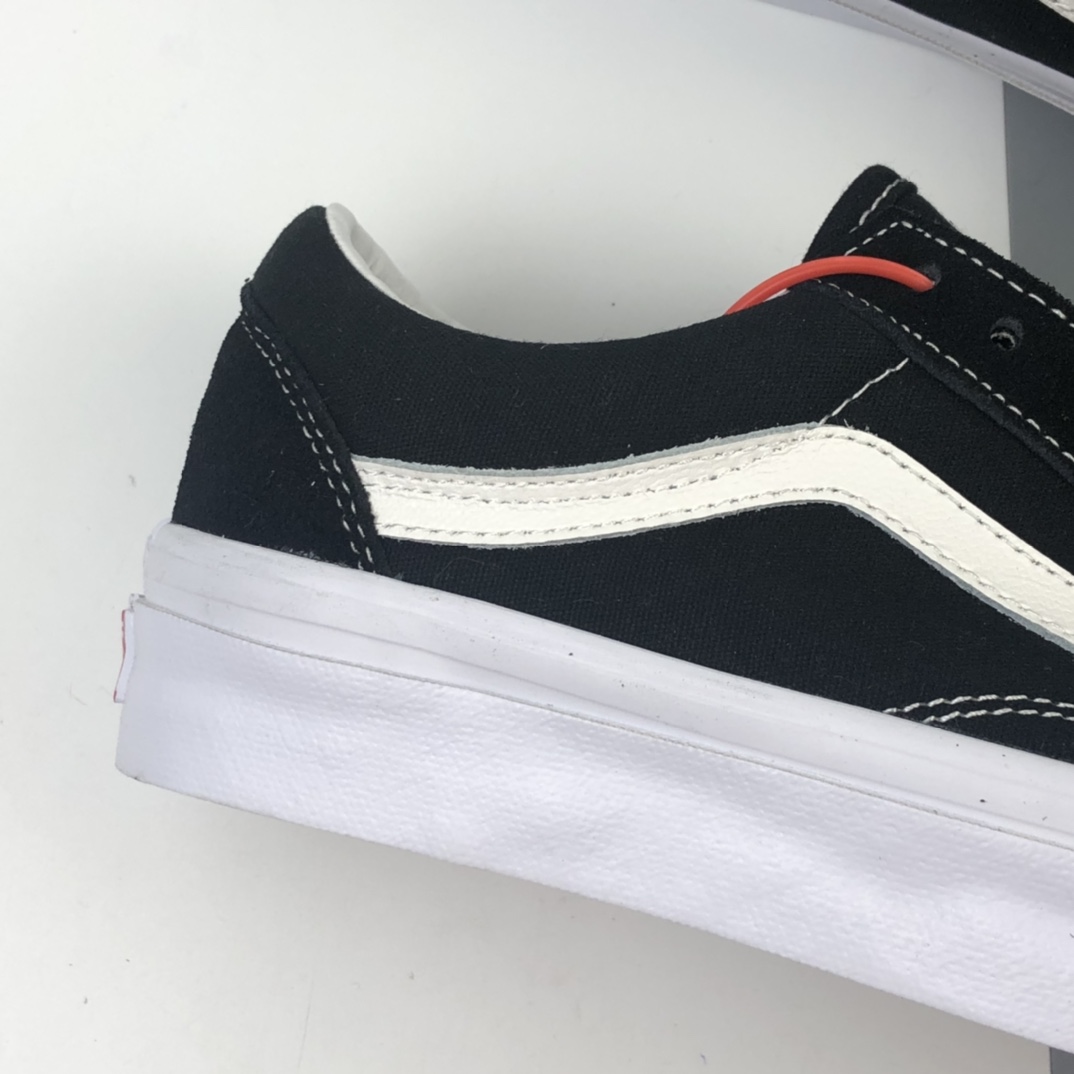 120 Vans OG Old Skool Lx万斯复古黑低帮帆布鞋滑板鞋 VN0A4P3XOIU