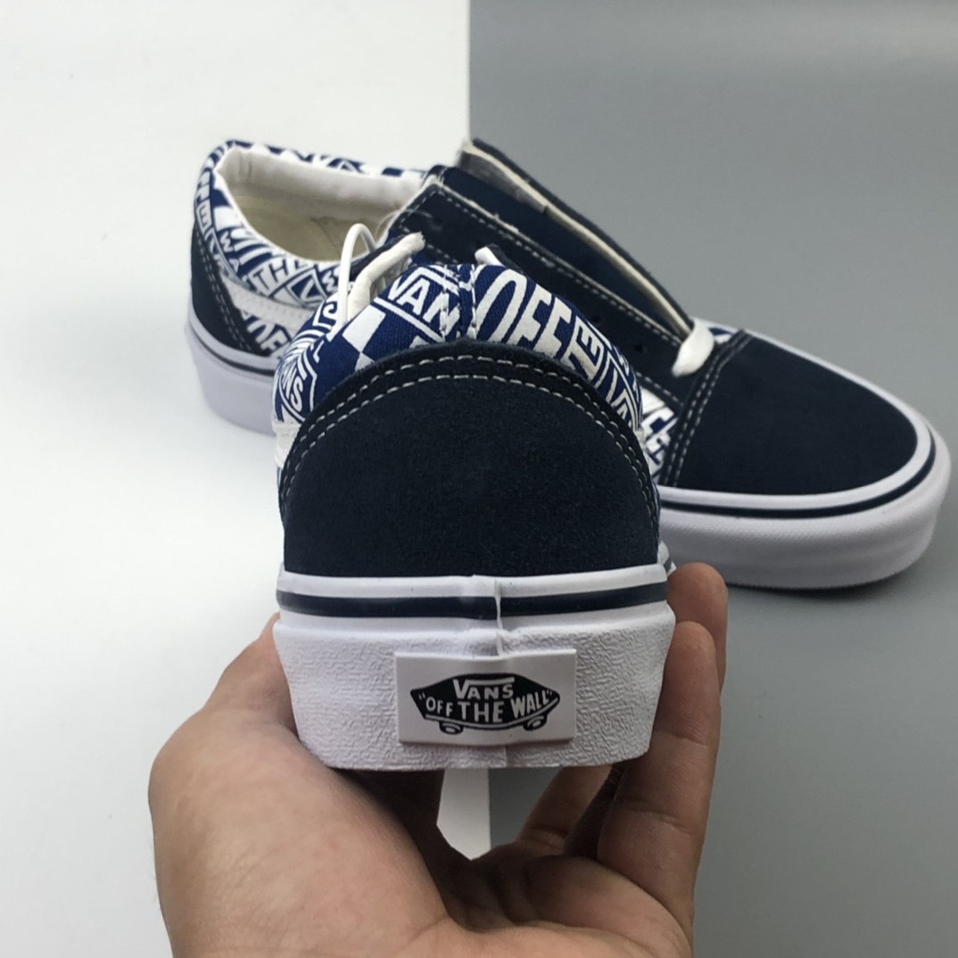 150 Off White x Vans Old Skool 联名款低帮滑板运动鞋 VN0A38DMVCQ