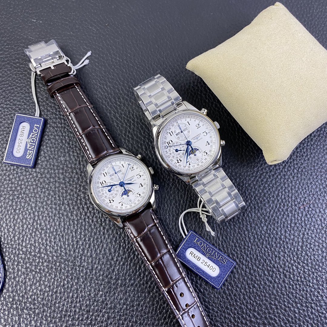 [LONGINES Watches][Elegant choice Presented with emotion] Eight blue steel han