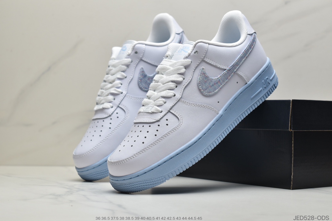 150 公司级耐克Air Force 1 LoW“Hydrogen Blue'氢蓝 空军一号 CZ0377–100 286