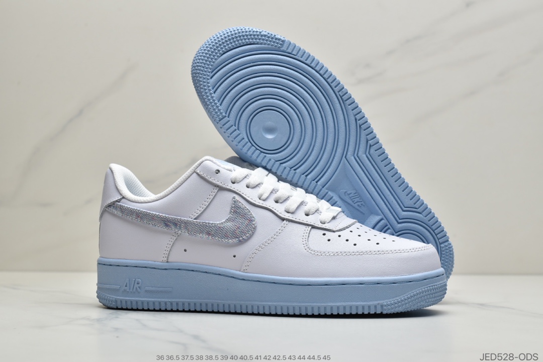 150 公司级耐克Air Force 1 LoW“Hydrogen Blue'氢蓝 空军一号 CZ0377–100 286