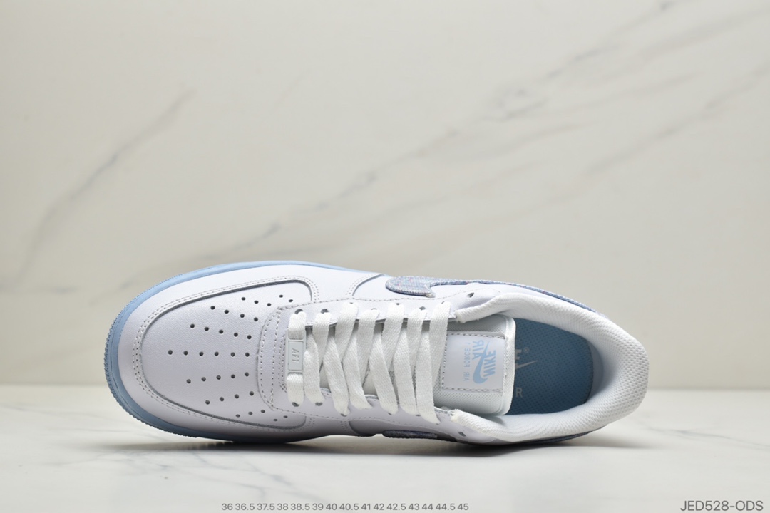 150 公司级耐克Air Force 1 LoW“Hydrogen Blue'氢蓝 空军一号 CZ0377–100 286