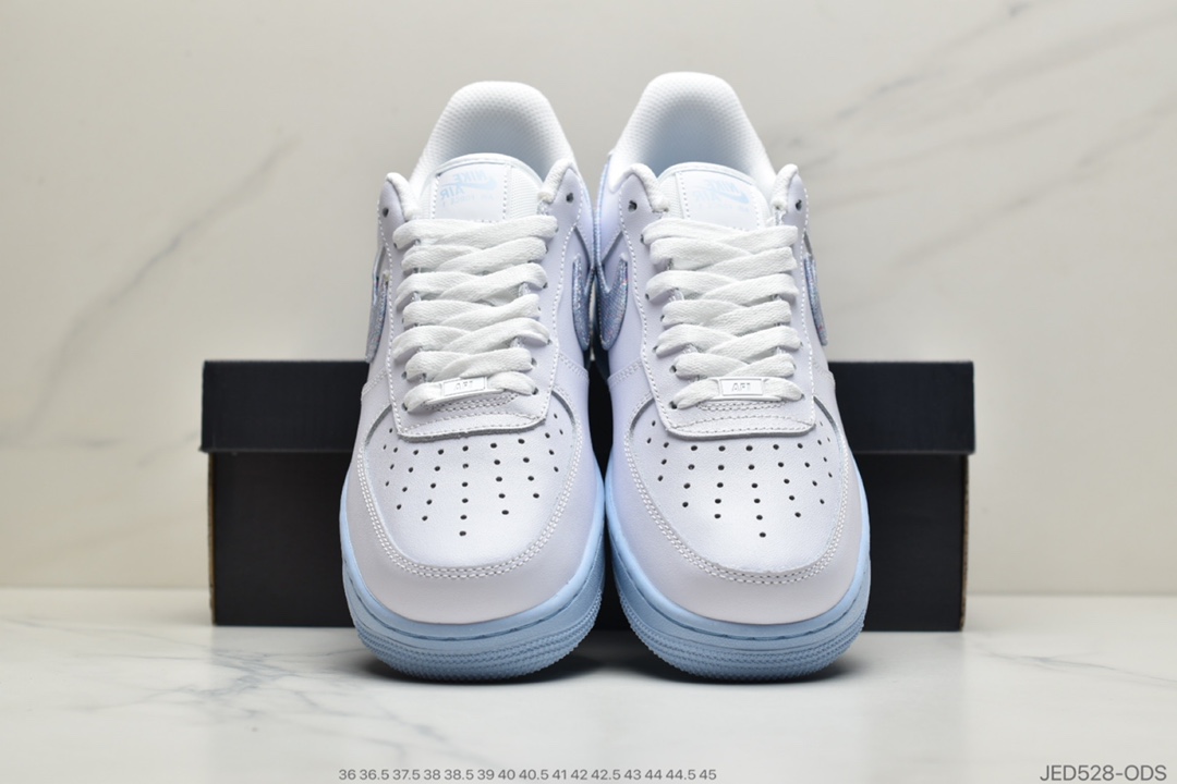 150 公司级耐克Air Force 1 LoW“Hydrogen Blue'氢蓝 空军一号 CZ0377–100 286