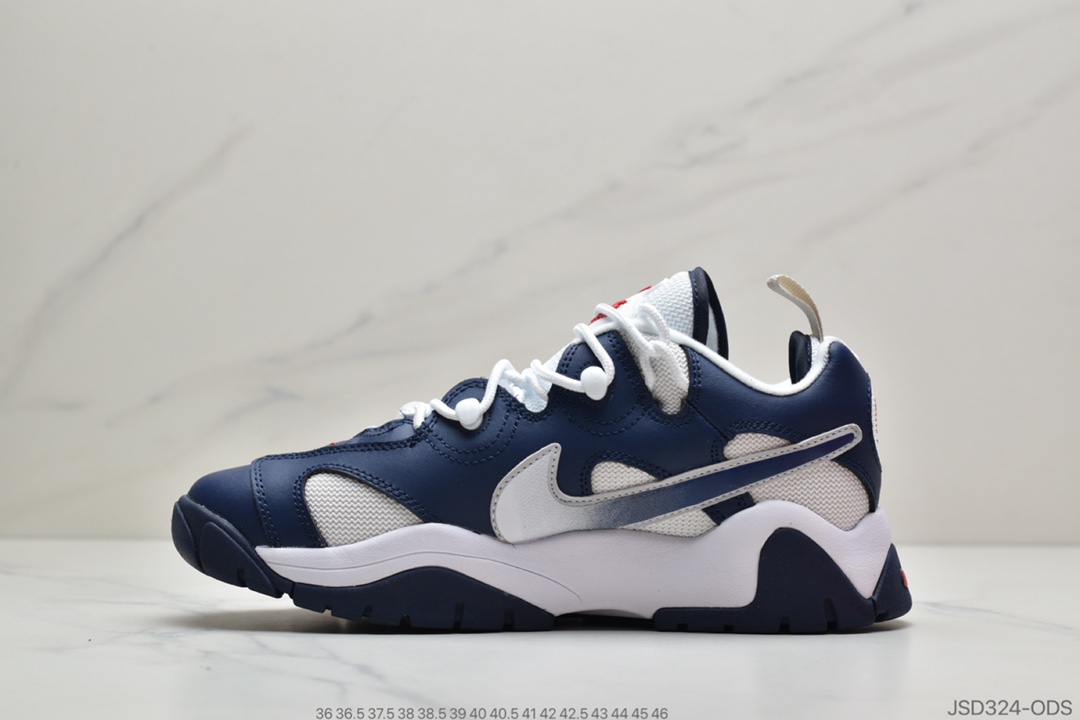 200 公司级耐克Nike Air Barrage Low 火力攻击系列男士复古中帮文化篮球鞋CD7510-100