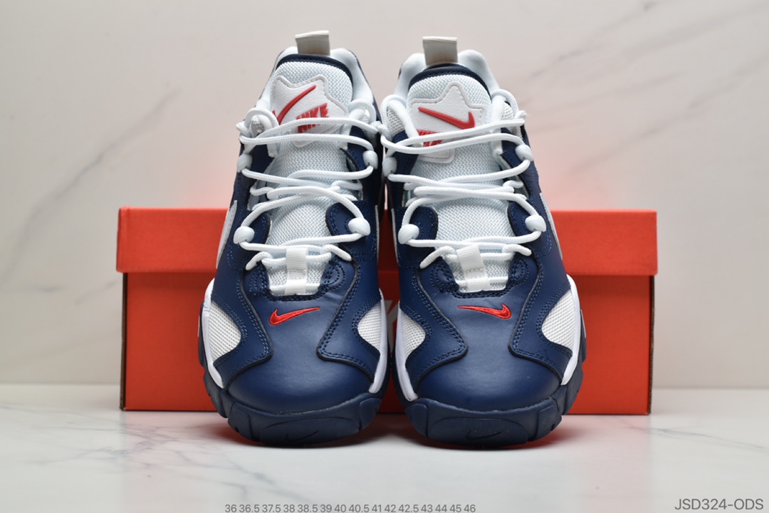 200 公司级耐克Nike Air Barrage Low 火力攻击系列男士复古中帮文化篮球鞋CD7510-100