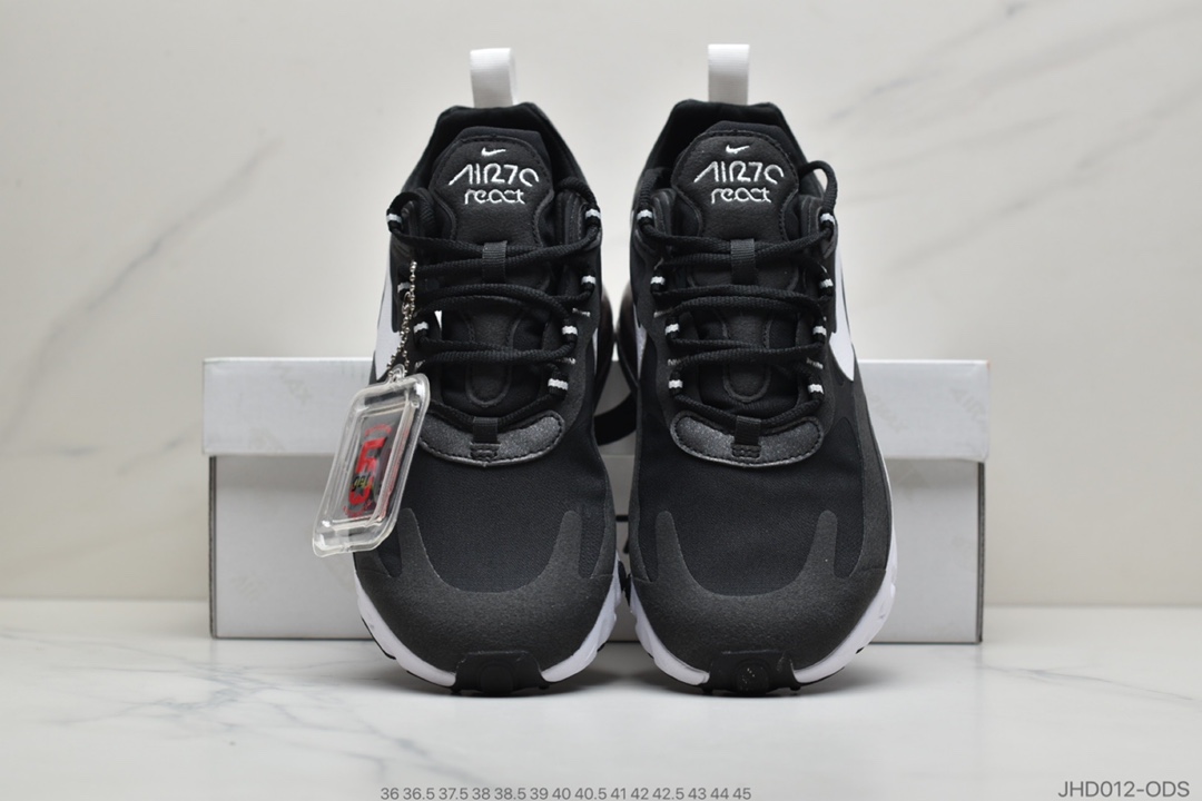 190 公司级耐克 Nike Max 270 React 混合科技 MAX270瑞亚赛车系 CI3866-004