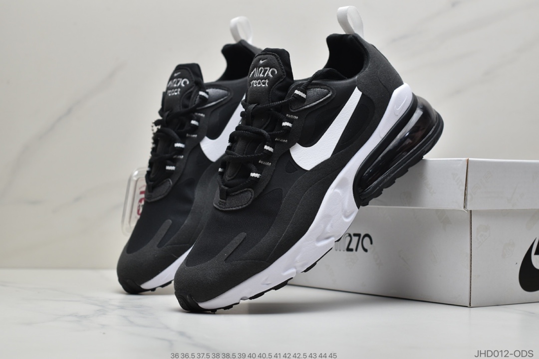 190 公司级耐克 Nike Max 270 React 混合科技 MAX270瑞亚赛车系 CI3866-004