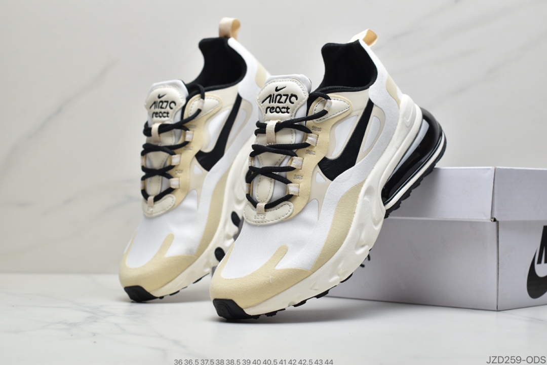 140 公司级耐克/Nike Air Max 270 React 气垫 Air Max 270后置气垫CT1265-100