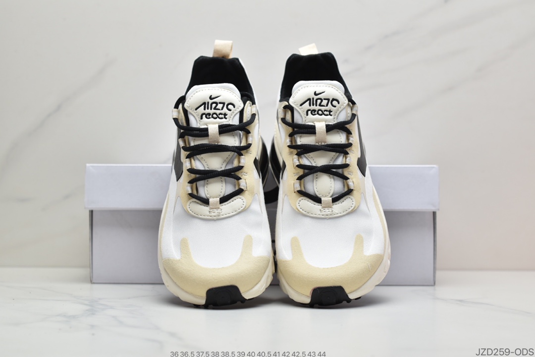 140 公司级耐克/Nike Air Max 270 React 气垫 Air Max 270后置气垫CT1265-100