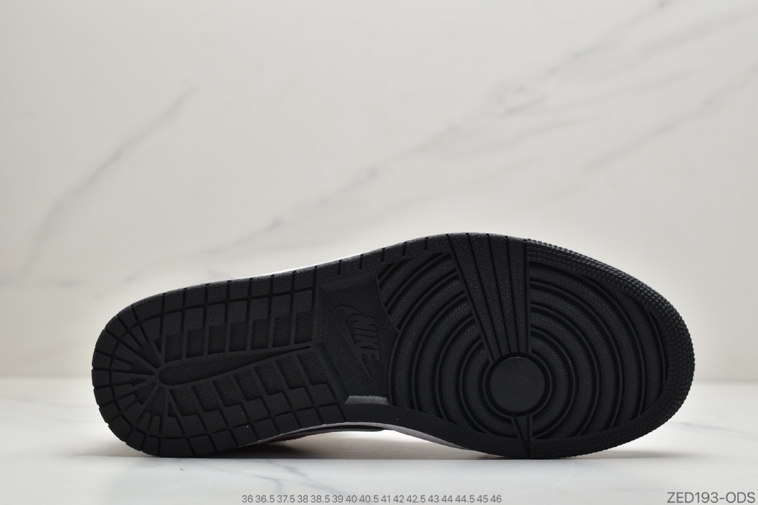 260 公司级乔丹Air Jordan 1 Mid “Shadow”灰黑粉 AJ1 乔1 中帮百搭休闲运动板鞋554724-059