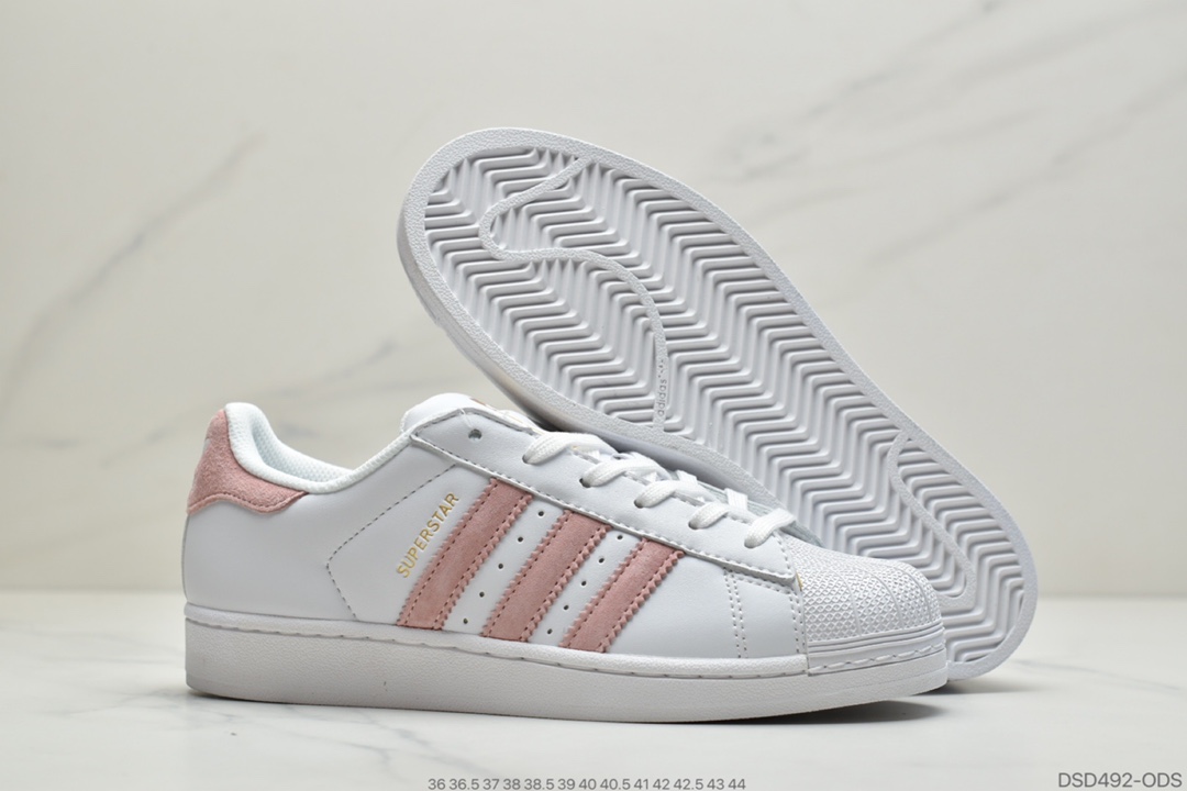 100 阿迪达斯 Adidas Superstar 贝壳头经典休闲板鞋 CP9506