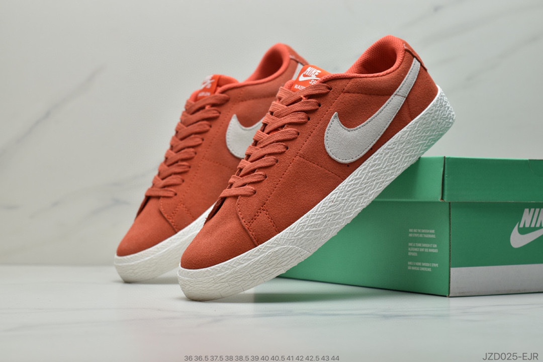 140 公司级渠道正品订单  外围充正Nike Blazer SB 滑板系列经典百搭低帮开拓者休闲运动板鞋