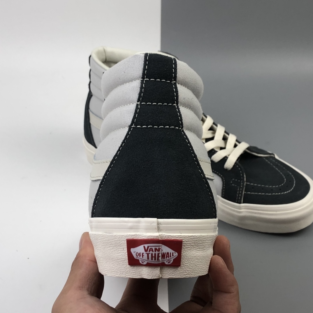 160 Vans Sk8-Hi Vlt Lx 高端支线高帮麂皮拼接休闲板鞋 VN0A4CS5W43