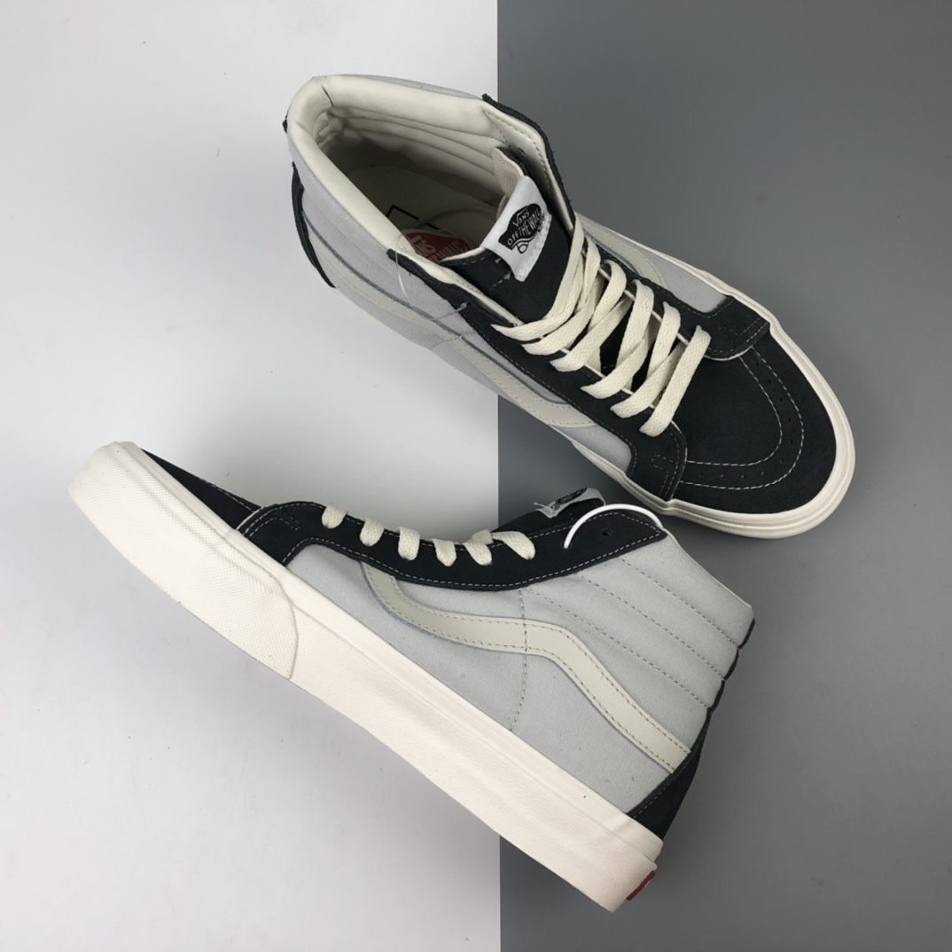 160 Vans Sk8-Hi Vlt Lx 高端支线高帮麂皮拼接休闲板鞋 VN0A4CS5W43