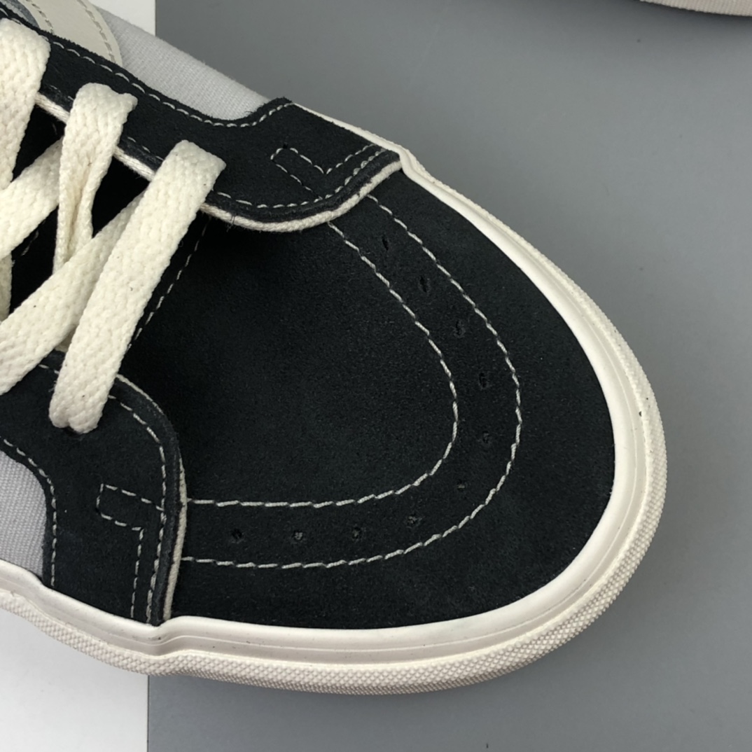 160 Vans Sk8-Hi Vlt Lx 高端支线高帮麂皮拼接休闲板鞋 VN0A4CS5W43