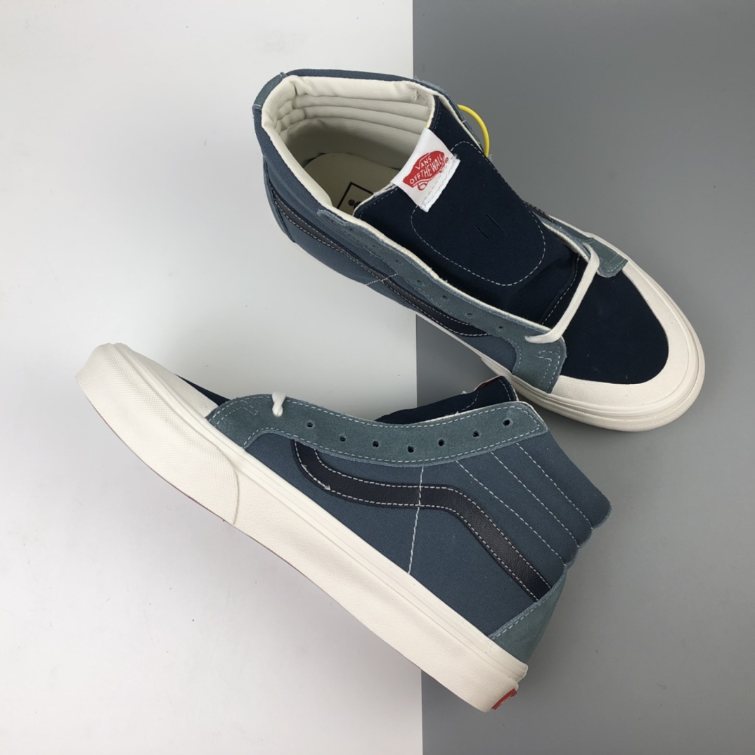 160 Vans Vault OG Style 138 Lx 高端支线包头杀人鲸系列麂皮帆布高帮休闲板鞋 VN0A4BGZ817