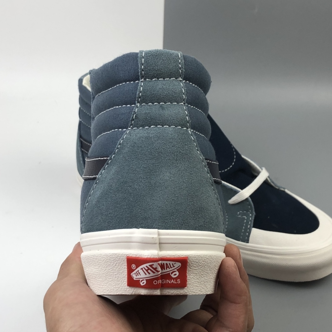 160 Vans Vault OG Style 138 Lx 高端支线包头杀人鲸系列麂皮帆布高帮休闲板鞋 VN0A4BGZ817