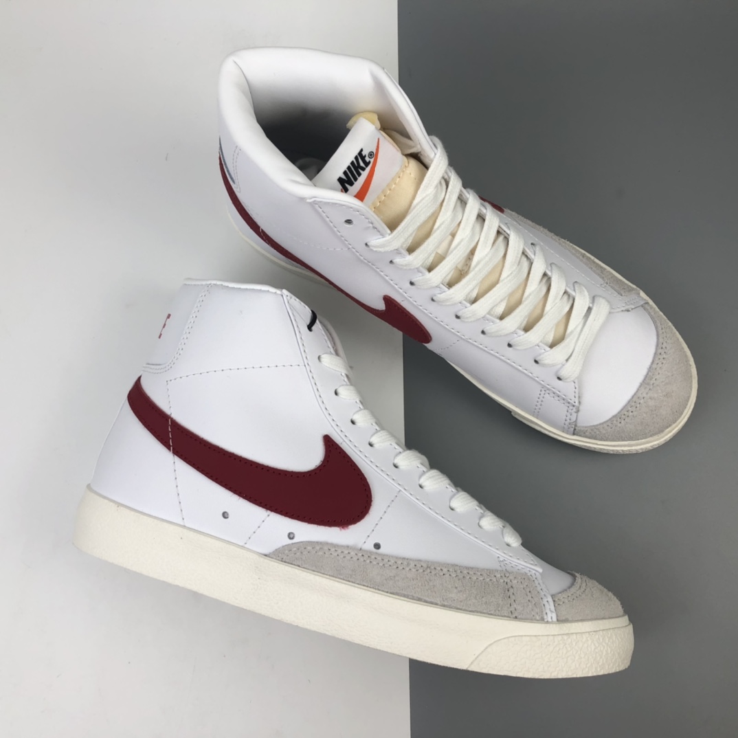 230 Nike Blazer Mid '1977 Vintage 经典开拓者高帮百搭休闲运动板鞋 CZ1055-102
