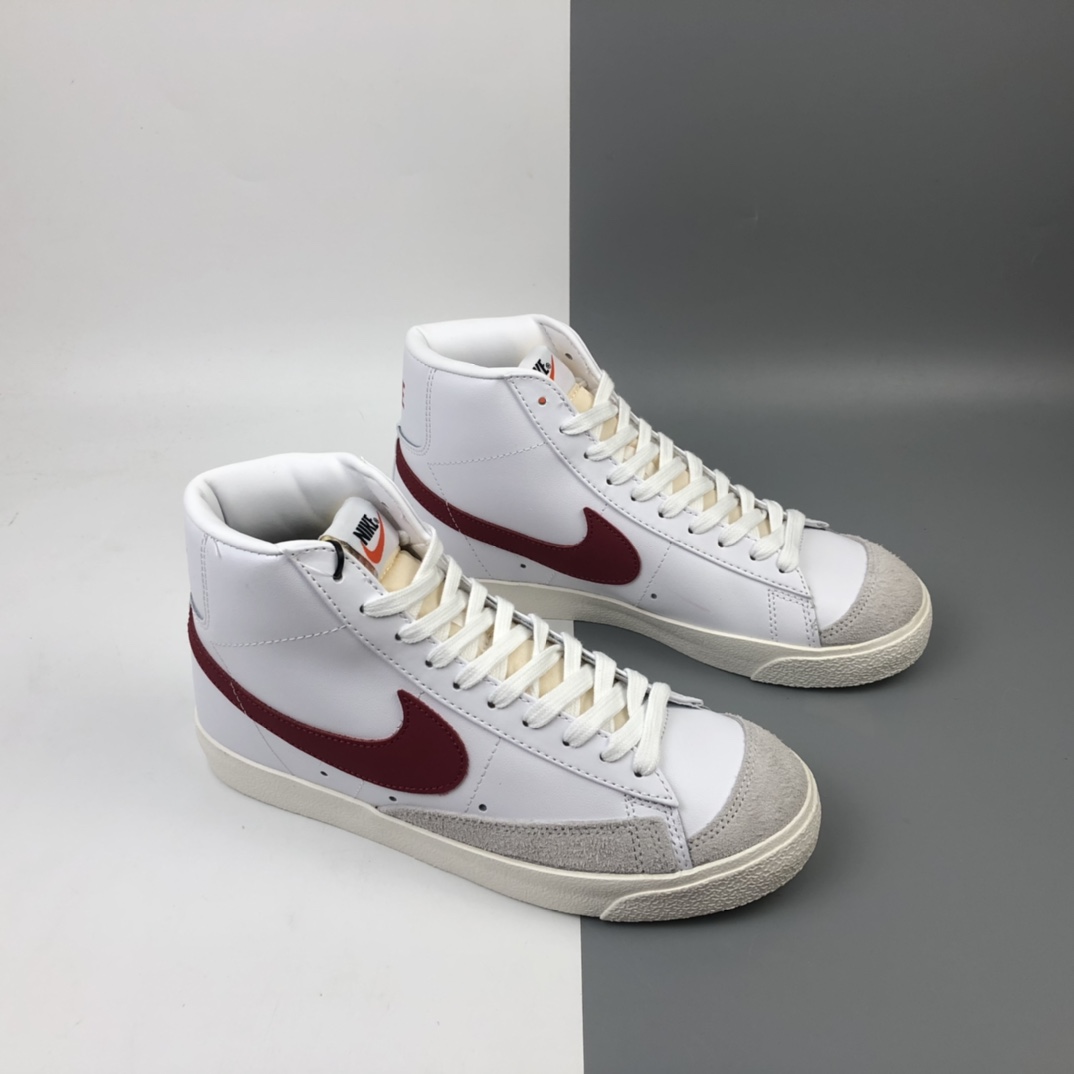 230 Nike Blazer Mid '1977 Vintage 经典开拓者高帮百搭休闲运动板鞋 CZ1055-102
