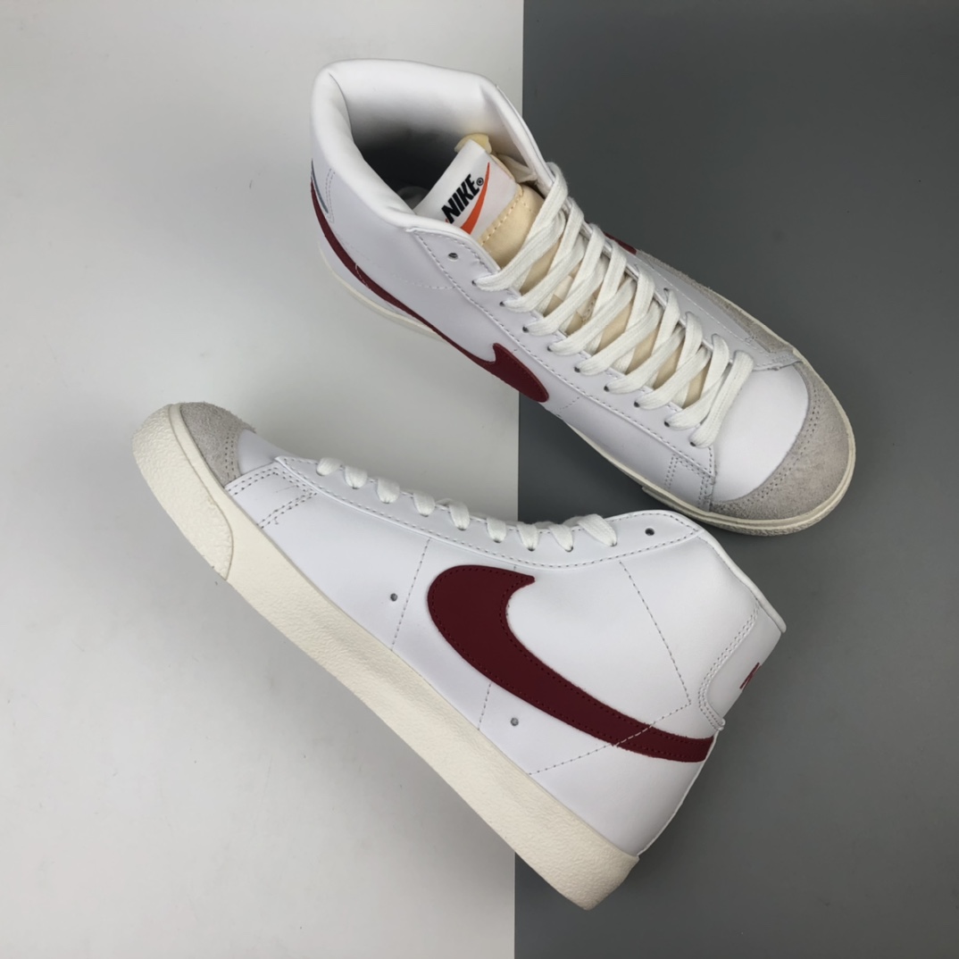 230 Nike Blazer Mid '1977 Vintage 经典开拓者高帮百搭休闲运动板鞋 CZ1055-102